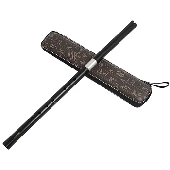 Изысканная китайская флейта ручной работы Традиционные Музыкальные инструменты Бамбуковая флейта F G Key 8 Отверстий Деревянный духовой инструмент Xiao
