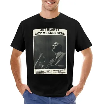 Футболка Art Blakey and the Jazz Messengers, мужская одежда, летняя одежда, спортивные рубашки, мужские