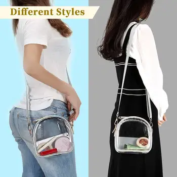 Мода 2022 Года, женская модная прозрачная сумка через плечо, повседневные сумки через плечо большой емкости, сумки для хранения