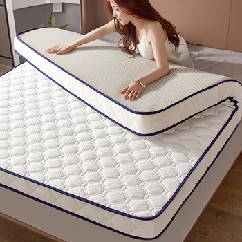 Удобный дышащий матрас, латексная подушка, домашний утолщенный матрас для спальни, односпальная двуспальная кровать, матрас, губчатая подушка, матрас