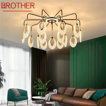 Потолочный светильник BROTHER Nordic Branch, современные креативные светодиодные лампы, светильники для гостиной, столовой