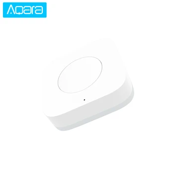 Беспроводной мини-переключатель Aqara Система Zigbee с дистанционным управлением для использования с Gateway Aqara Air Condictionioner Partner
