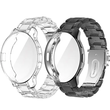 Прозрачный ремешок для часов Garmin Venu 2 Plus, ремешок для часов из Прозрачной смолы, браслет Для Garmin Vivoactive 4, Защитная рамка