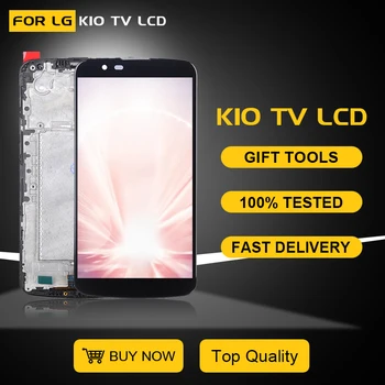 Catteny 5,3-Дюймовый Дисплей K410TV Для LG K10 TV lcd Touch Panel Screen Digitizer В Сборе С Заменой на IC