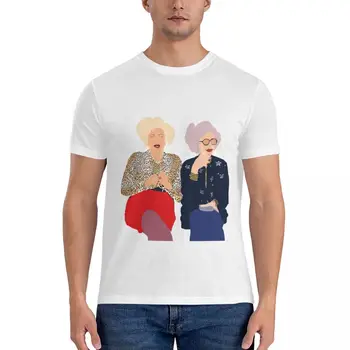 Сильвия Файн и бабушка Йетта Симпл (няня) Классическая футболка, мужские спортивные рубашки, футболки на заказ