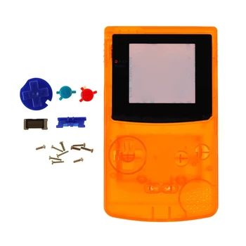 1 Комплект игрового корпуса DIY Case Shell Kit Защитный чехол для Game Boy Color GBC Прямая поставка