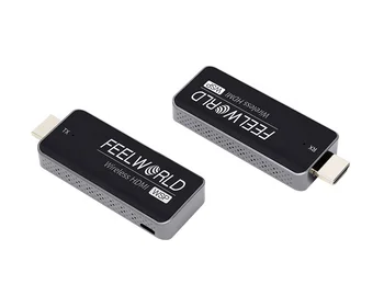 Комплект беспроводного удлинителя FEELWORLD WSP HDMI со стабильной передачей 164 фута HD1080P