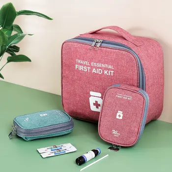 Домашняя аптечка Аптечка первой помощи Большой Емкости Портативный Дорожный Ящик для хранения лекарств Сумка для выживания Аварийная сумка для автомобильного кемпинга