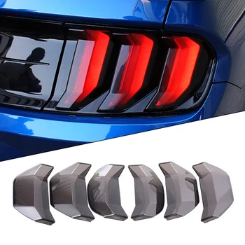 Для Ford Mustang 18 Автомобильный стайлинг Дымчато-черный задний фонарь, защитная накладка на крышку фонаря, автомобильные аксессуары