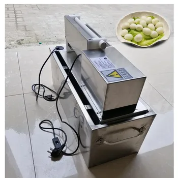 Электрическая машина для обработки яиц Автоматическая машина для очистки перепелиных яиц с циркуляцией воды Машина для очистки перепелиных яиц от кожуры и шелухи