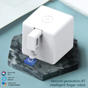 Doodle Smart Finger Robot Switch Кнопка Робота, Роботизированная рука, пульт дистанционного управления Alexa Google Smart Automatic Switch Кнопка Фейдера