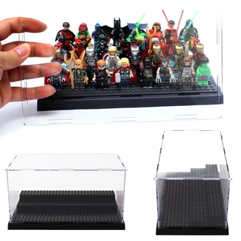 Витрина Пылезащитная коробка-витрина для кубиков Строительные блоки Кирпичи игрушка