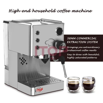 Автоматическая кофемашина для приготовления эспрессо ITOP CRM3007G с технологией OPV valve PID для управления приготовлением капучино-латте