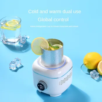 Чашка для быстрого охлаждения, мини-льдогенератор для общежития, офисный охлаждающий напиток со льдом, артефакт, чашка для холодной и горячей воды.