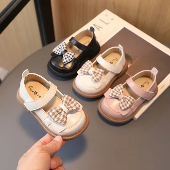 Обувь для маленьких девочек 2023 года, весенняя обувь принцессы с мягкой подошвой для девочек 1-2 лет, тонкие туфли для малышей
