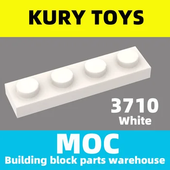 Kury Toys DIY MOC для 3710 строительных блоков для плиты 1 x 4 для плиты