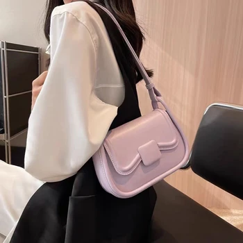 Новый дизайн ниши, сумка для подмышек для женщин 2023, Новая весенняя модная Маленькая квадратная сумка, Универсальная сумка через плечо, сумка через плечо
