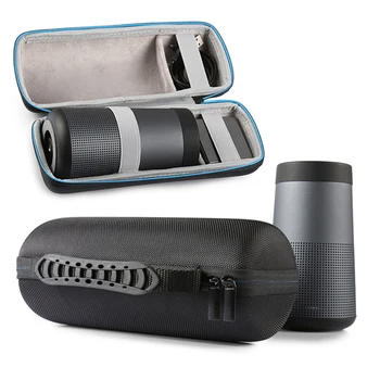 Новейший жесткий дорожный чехол EVA для Bose Soundlink Revolve Bluetooth-динамик, чехол для переноски, сумка, чехол, дополнительное место для штекера и кабеля