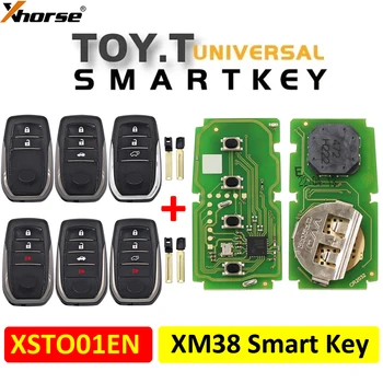 XSTO01EN VVDI XM38 Smart Key 8A 4D 4A Универсальный Пульт Дистанционного управления для Toyota for KEY TOOL Plus Max Поддержка Обновления и Перезаписи VVDI2 VVDI Mini