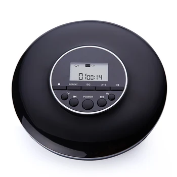 Портативный CD-плеер, обучающая машина для повторения английского языка, Циклическое воспроизведение музыки MP3, Walkman, 3,5-ММ Разъем для наушников, аудиовыход, Предохранитель