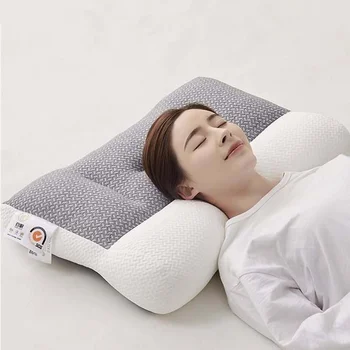 Подушка Для шейки матки с наполнителем из соевого волокна, подушки для сна, полезные Профессиональные подушки для снятия боли, эргономичный дизайн