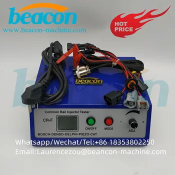 Тестер форсунок дизельных топливных форсунок системы впрыска топлива Beacon Machine Common Rail Тестер пьезоинжекторов CR-F