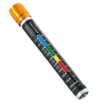 Измеритель толщины теста краски автомобиля с магнитным наконечником и индикатором шкалы Портативный Тест краски на краш-проверку автомобилей Тестер краски