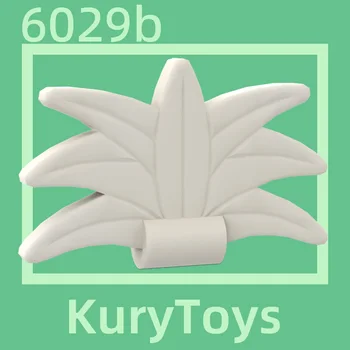 Kury Toys сделай сам MOC для 6029b Строительные блоки для головного убора с плюмажем