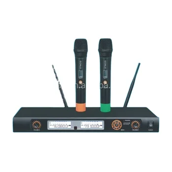 Диапазон частот несущей сигнала 480-550 МГц новые продукты беспроводной микрофон высокого радиуса действия для обучения