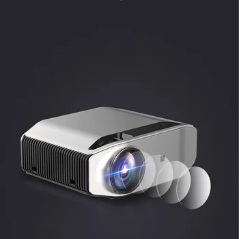 YG620 многофункциональный проектор с разрешением 1080P 2500 люмен, домашний проектор для бизнеса и образования с несколькими экранами с коротким ходом