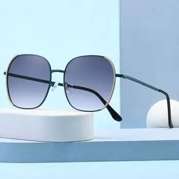 Негабаритные поляризованные солнцезащитные очки для женщин и мужчин, солнцезащитные очки с защитой от ультрафиолета, модные летние очки с градиентными оттенками UV400