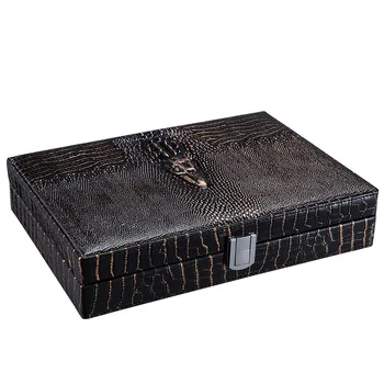Коробка для сигар CIGARLOONG Коробка для увлажнения сигар Увлажняющий бак из кедрового дерева с Крокодилом Увлажняющий Шкафчик для сигар CA-0015