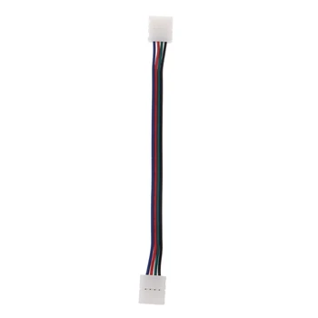 4-Контактный 10мм 17см RGB LED Strip Light Адаптер Соединительный Провод Для 5050 LED Light St Челнока