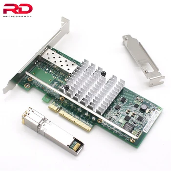 X520-DA1 10GBase PCI Express x8 82599 EN Chip Однопортовый Сетевой адаптер Ethernet E10G41BTDA, в комплекте 10G SFP Модуль RJ45