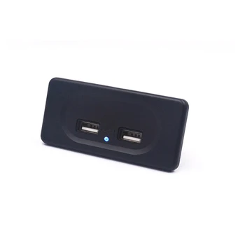 Автомобильное зарядное устройство Quick Charge 3.1A с двумя USB-устройствами Быстрая зарядка для iPhone Samsung Xiaomi, зарядные устройства для мобильных телефонов, адаптер для автомобильного дома на колесах