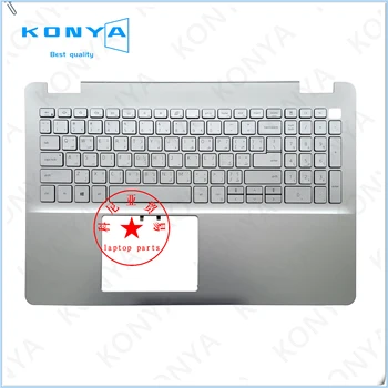 Новый оригинал для ноутбука Dell Inspiron 15 серии 5584, подставка для ладоней, верхняя крышка корпуса с клавиатурой с подсветкой DFX5J CT4N9